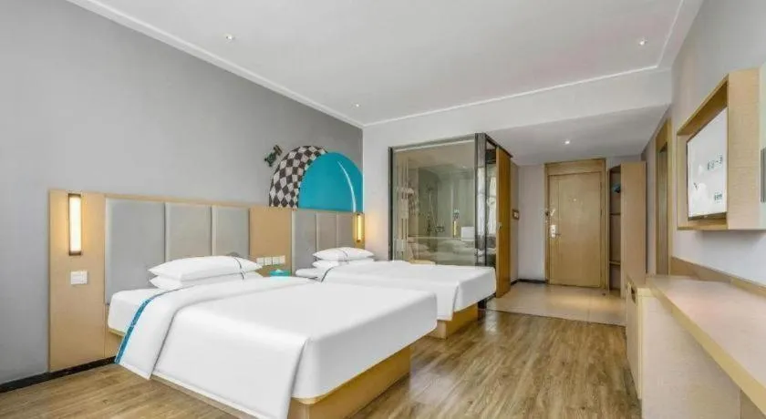 Bed in City Comfort Inn Dangtu High Speed East Railway Station RT-Mart