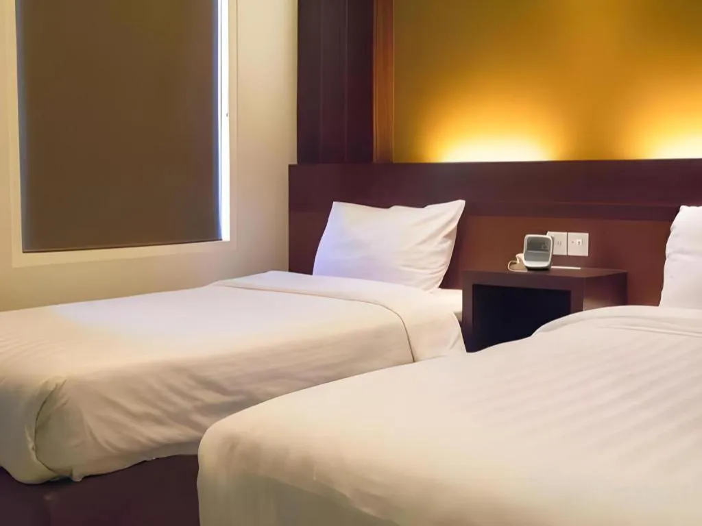 Bed in Hotel D' CaLia Tarakan