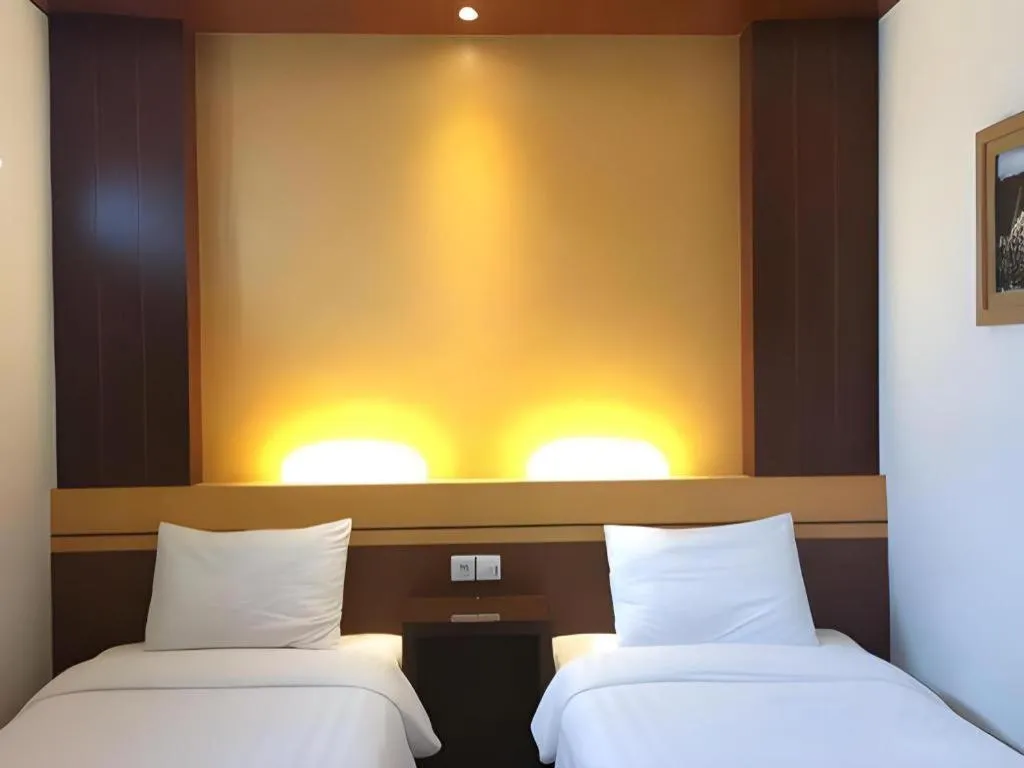 Bed in Hotel D' CaLia Tarakan