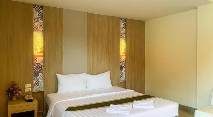 Bed in Bunjongburi Hotel