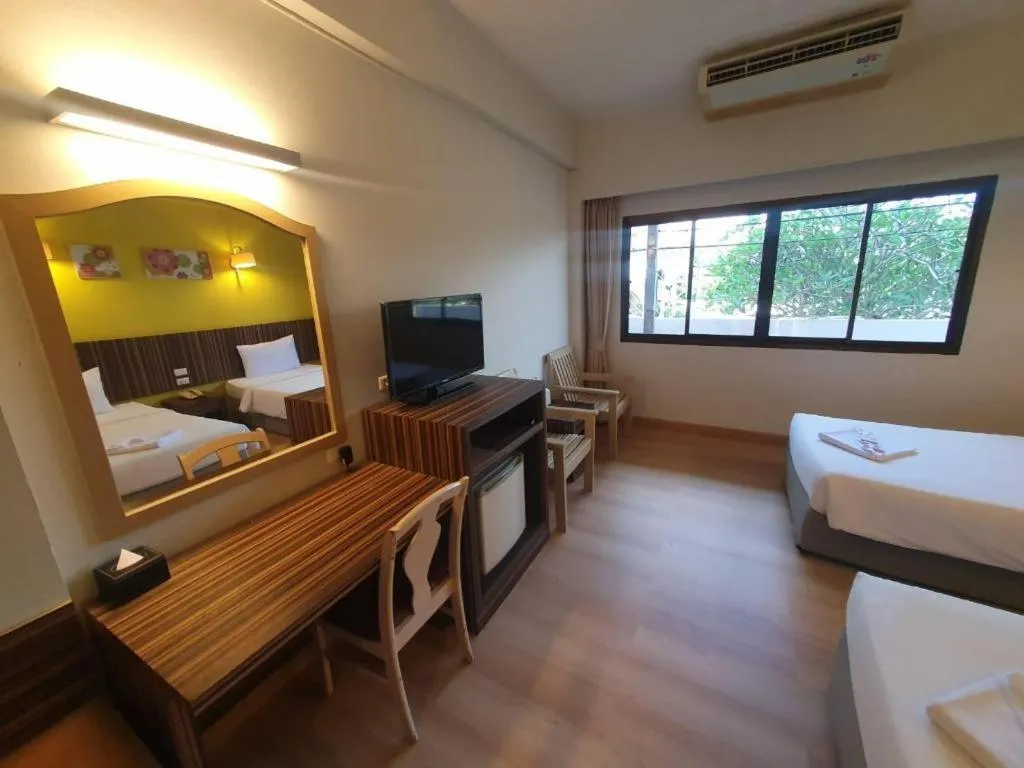 Bed in Bunjongburi Hotel