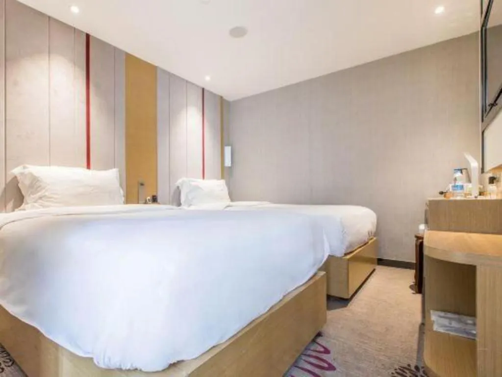 Bed in Lavande Hotel Shanghai Railway Station Branch