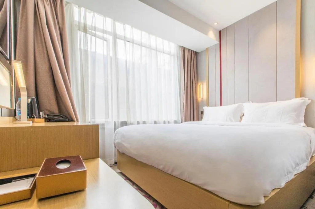 Bed in Lavande Hotel Shanghai Railway Station Branch