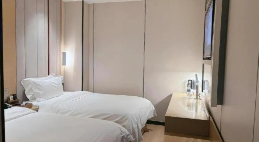 Bed in Lavande Hotel Shanghai Railway Station Branch