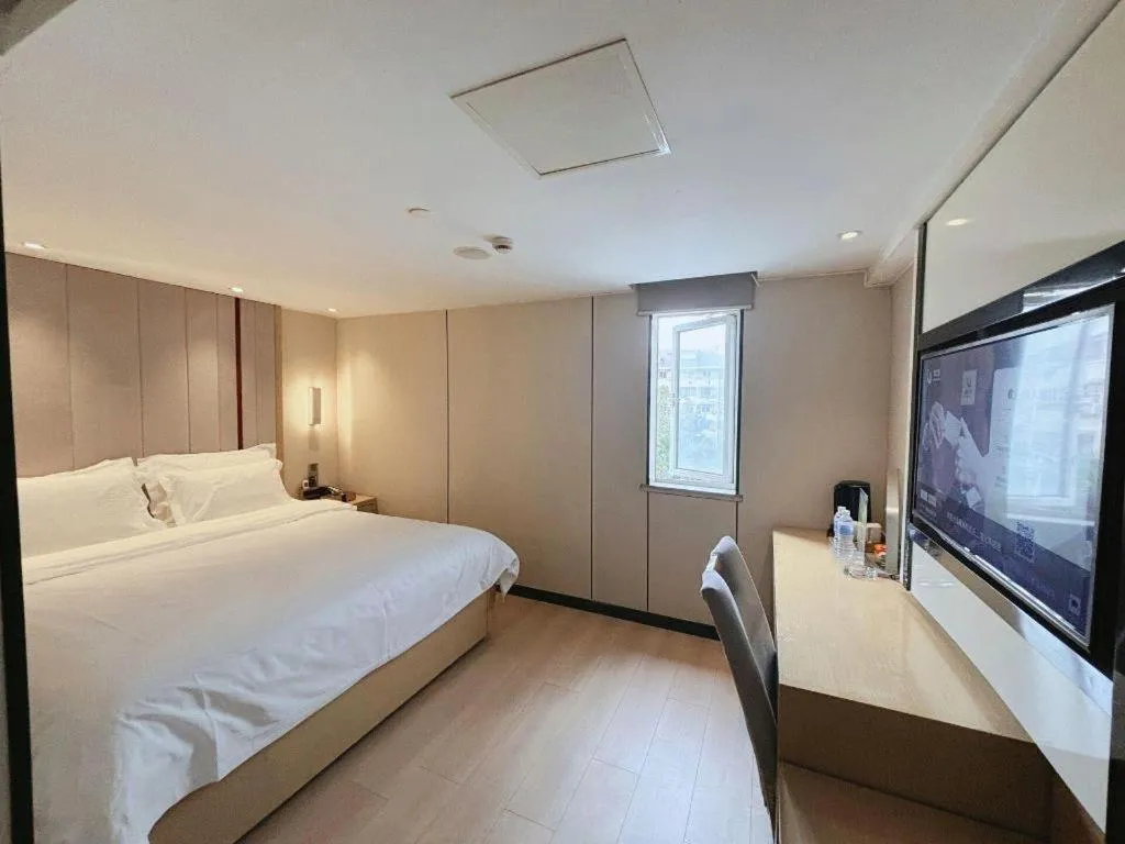 Bed in Lavande Hotel Shanghai Railway Station Branch