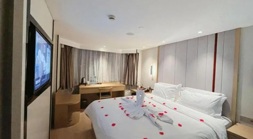 Bed in Lavande Hotel Shanghai Railway Station Branch