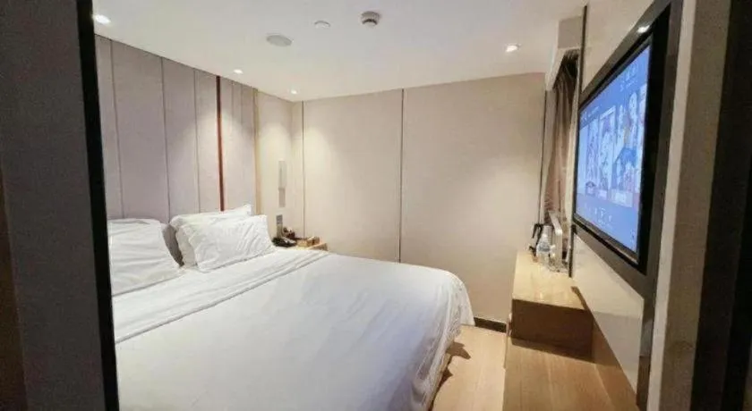 Bed in Lavande Hotel Shanghai Railway Station Branch