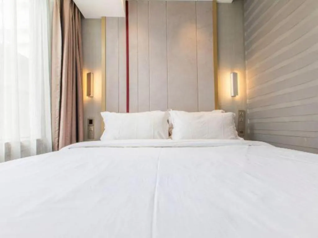 Bed in Lavande Hotel Shanghai Railway Station Branch