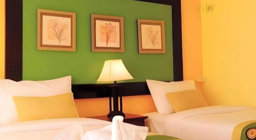 Bed in Ladawan Boutique Hotel