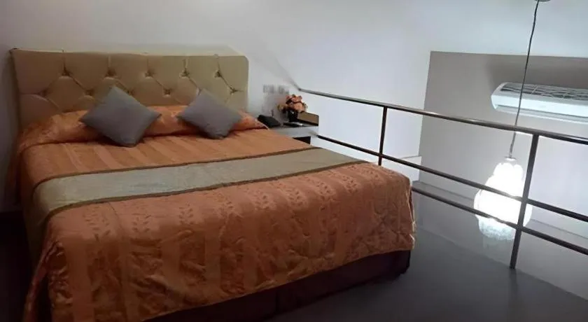 Bed in Score Birds Hotel