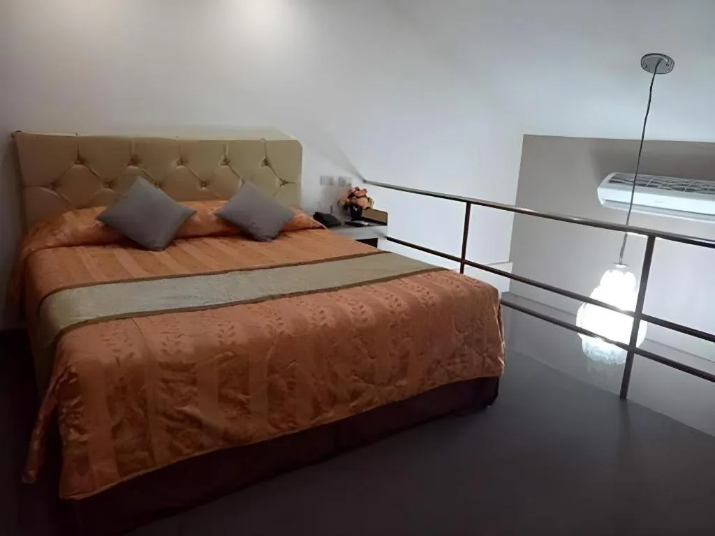 Bed in Score Birds Hotel