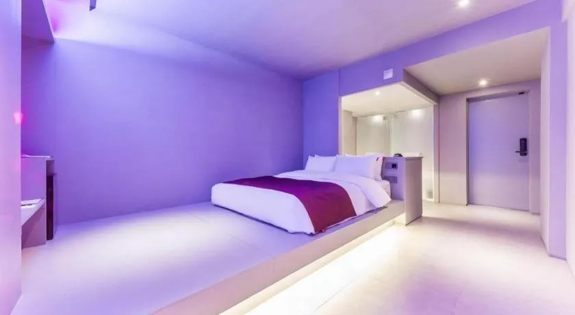 Bed in Bobo Hotel Hongdae