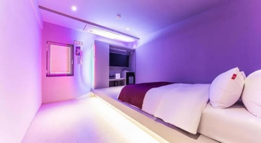 Bed in Bobo Hotel Hongdae