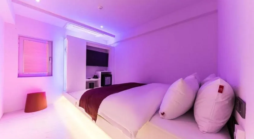 Bed in Bobo Hotel Hongdae