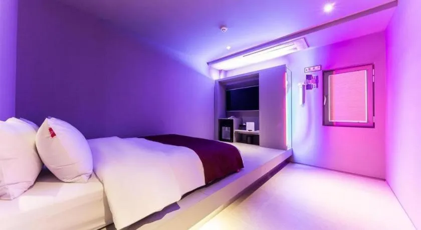 Bed in Bobo Hotel Hongdae