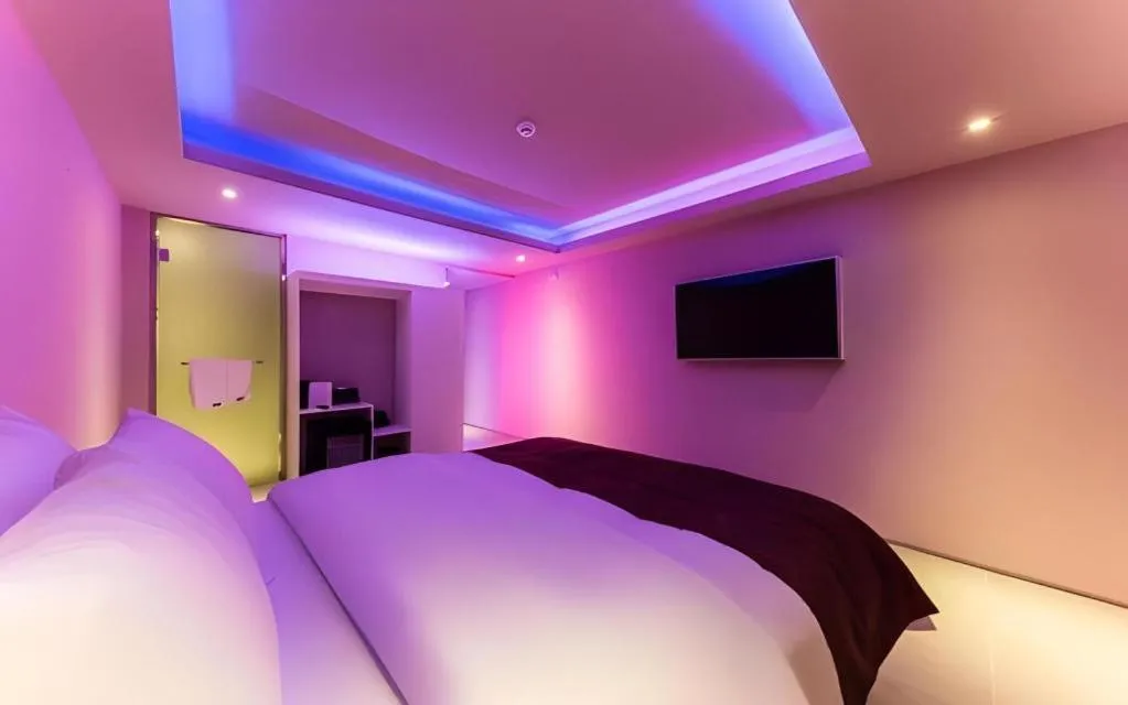 Bed in Bobo Hotel Hongdae