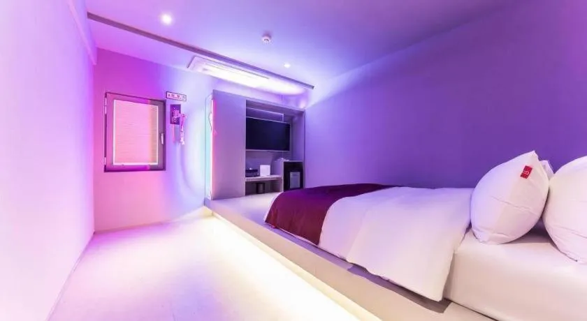 Bed in Bobo Hotel Hongdae