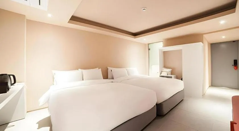 Bed in Bobo Hotel Hongdae