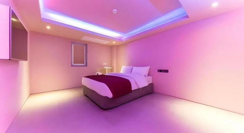 Bed in Bobo Hotel Hongdae