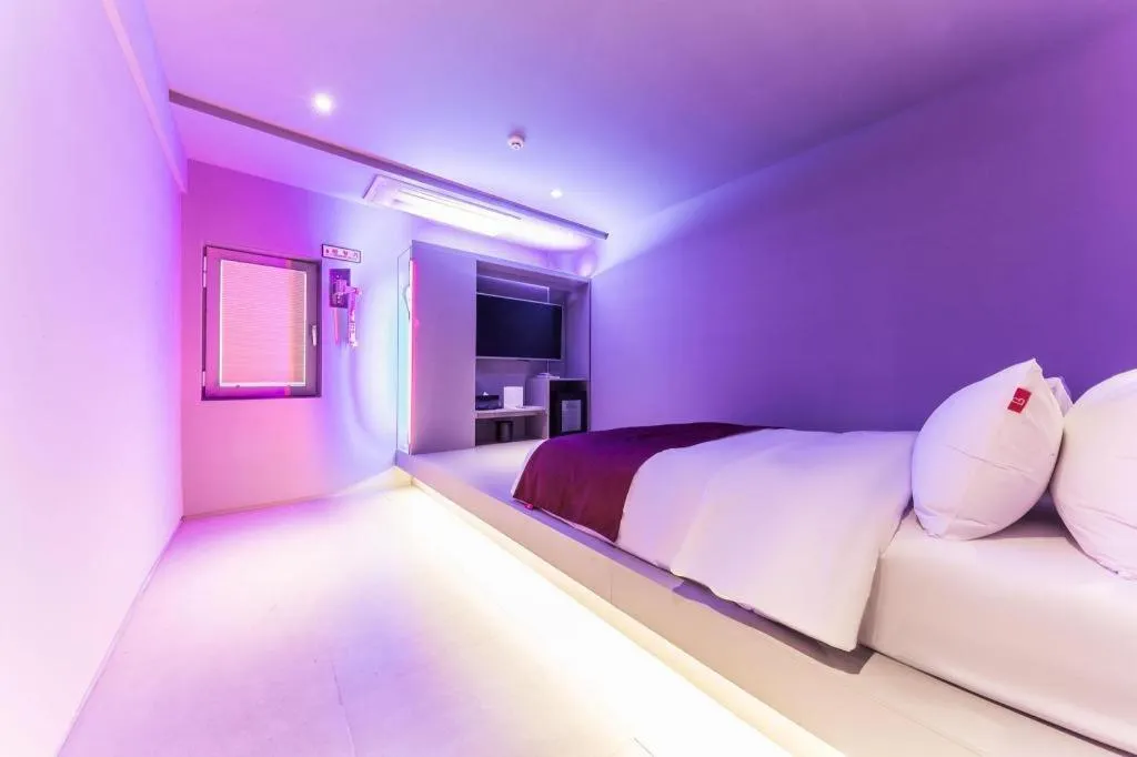 Bed in Bobo Hotel Hongdae