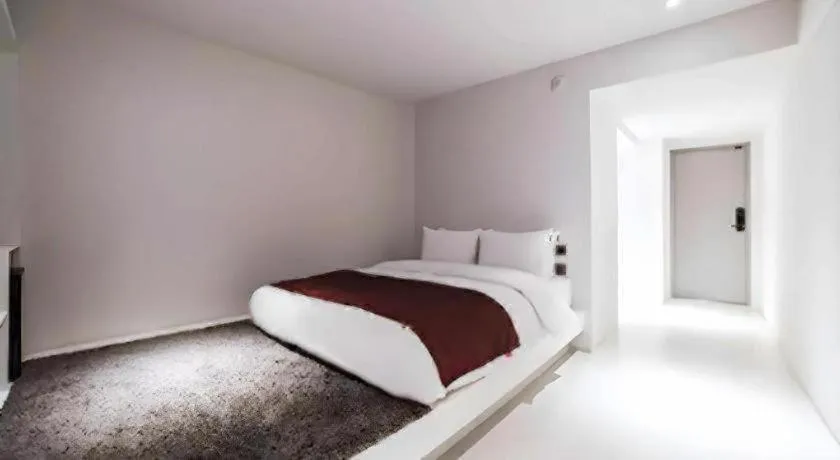 Bed in Bobo Hotel Hongdae