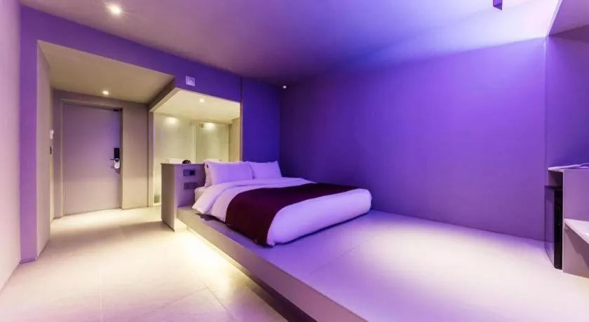 Bed in Bobo Hotel Hongdae