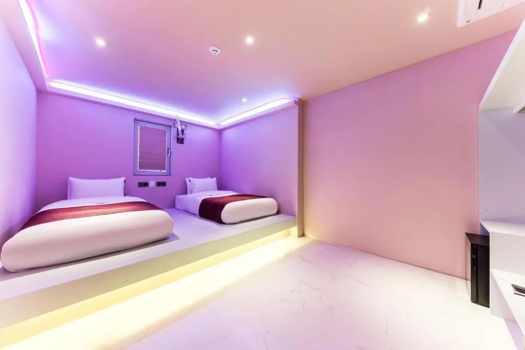 Bed in Bobo Hotel Hongdae