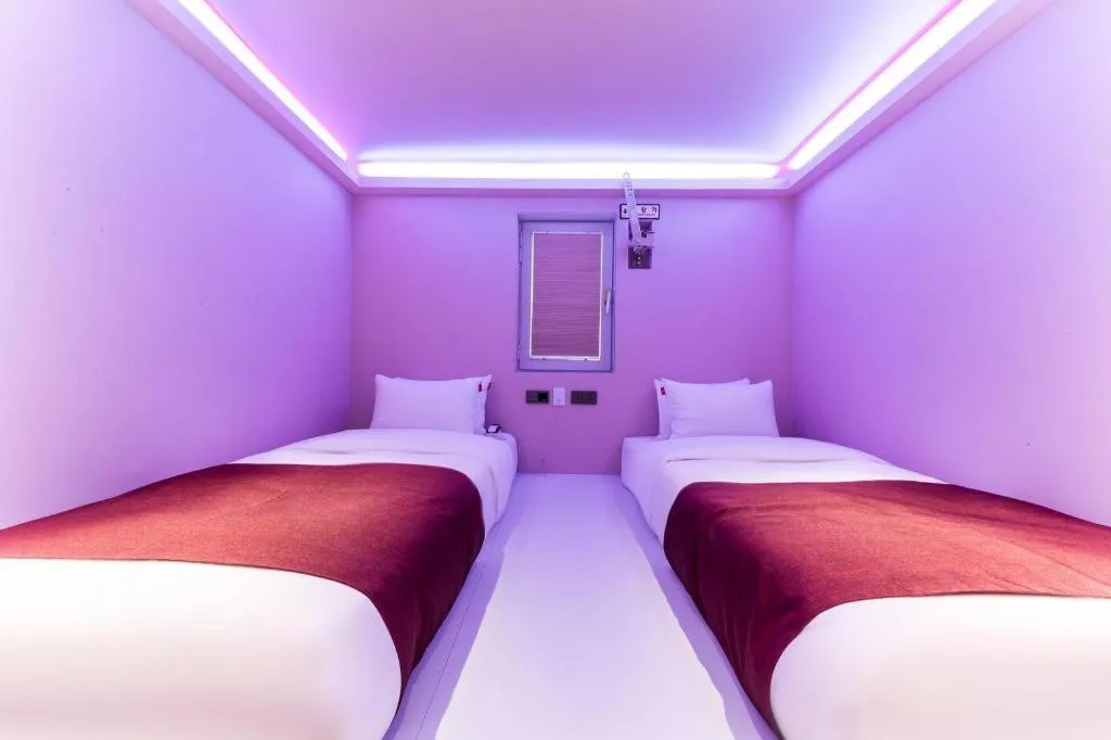 Bed in Bobo Hotel Hongdae