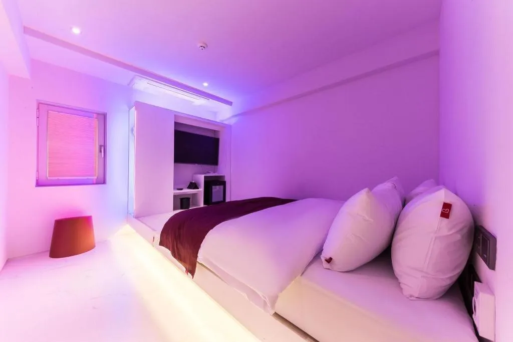 Bed in Bobo Hotel Hongdae