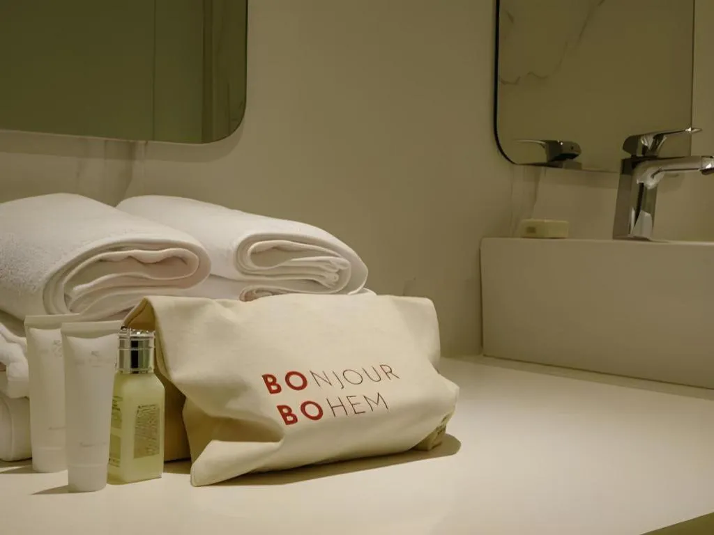 Bed in Bobo Hotel Hongdae