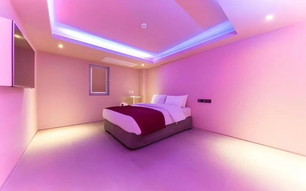 Bed in Bobo Hotel Hongdae