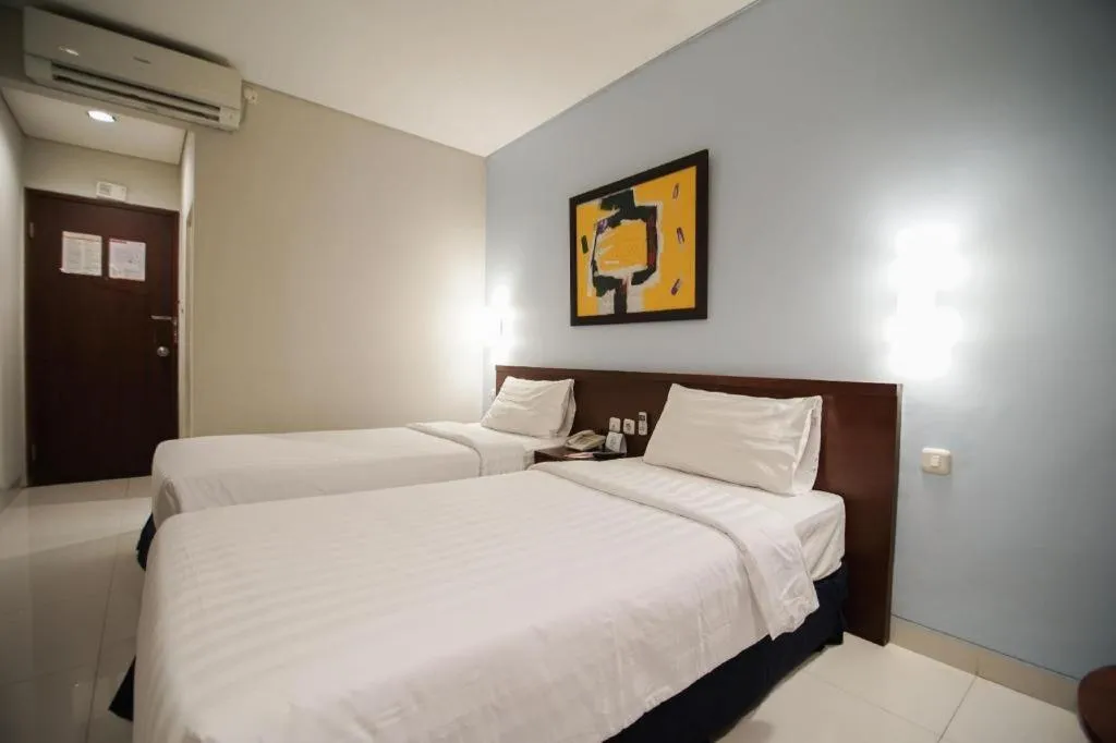 Bed in Sofyan Hotel Soepomo