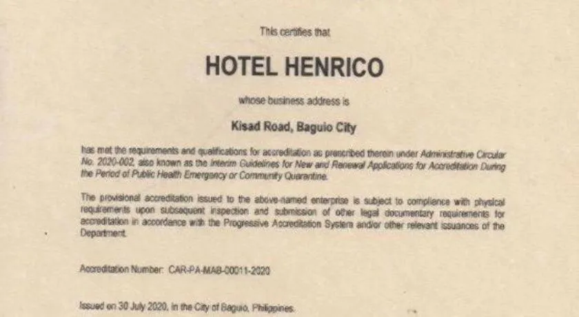 Hotel Henrico Kisad