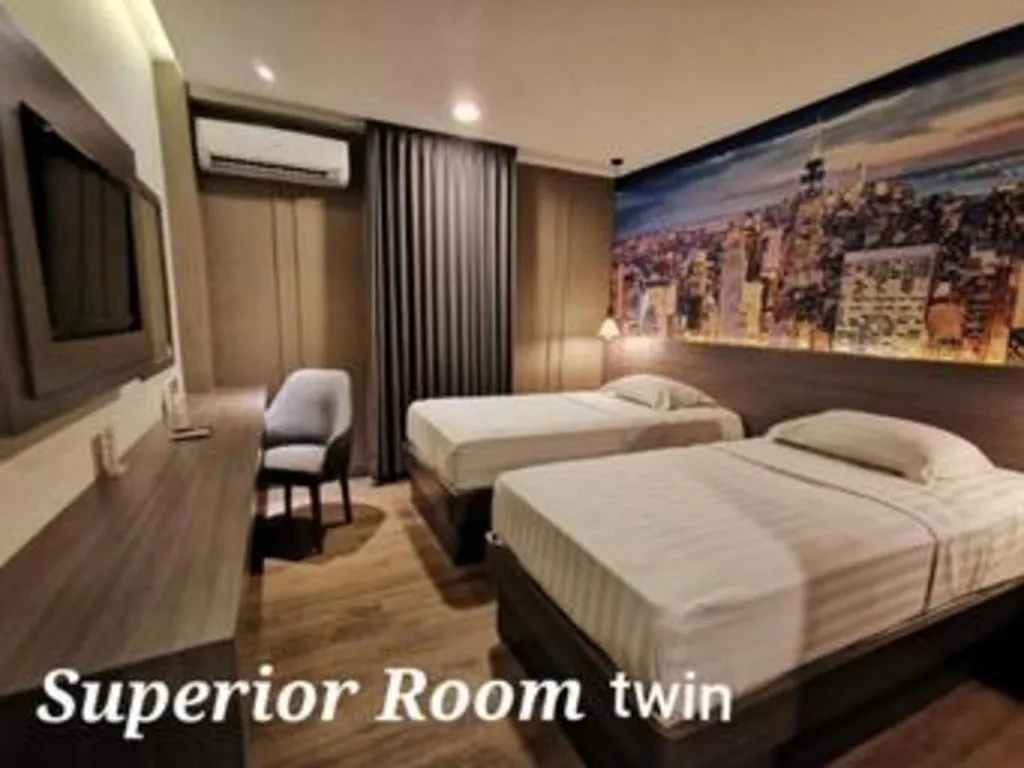 Bed in Plaza Hotel Tegal