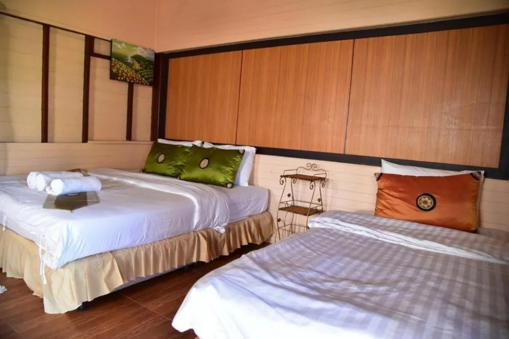 Bed in Dusit Talai Resort