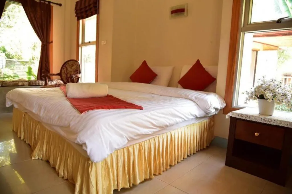 Bed in Dusit Talai Resort