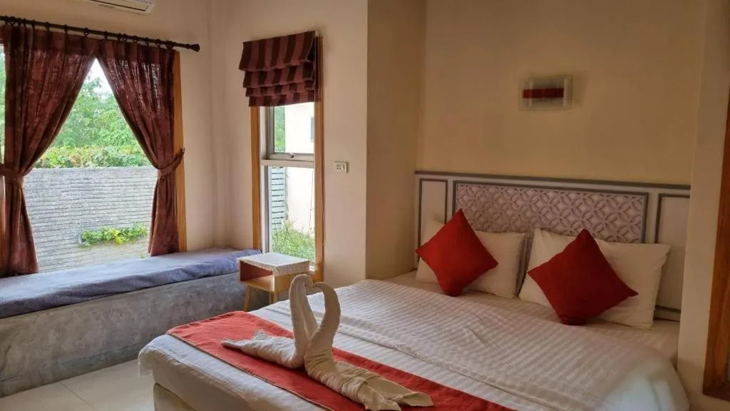 Bed in Dusit Talai Resort