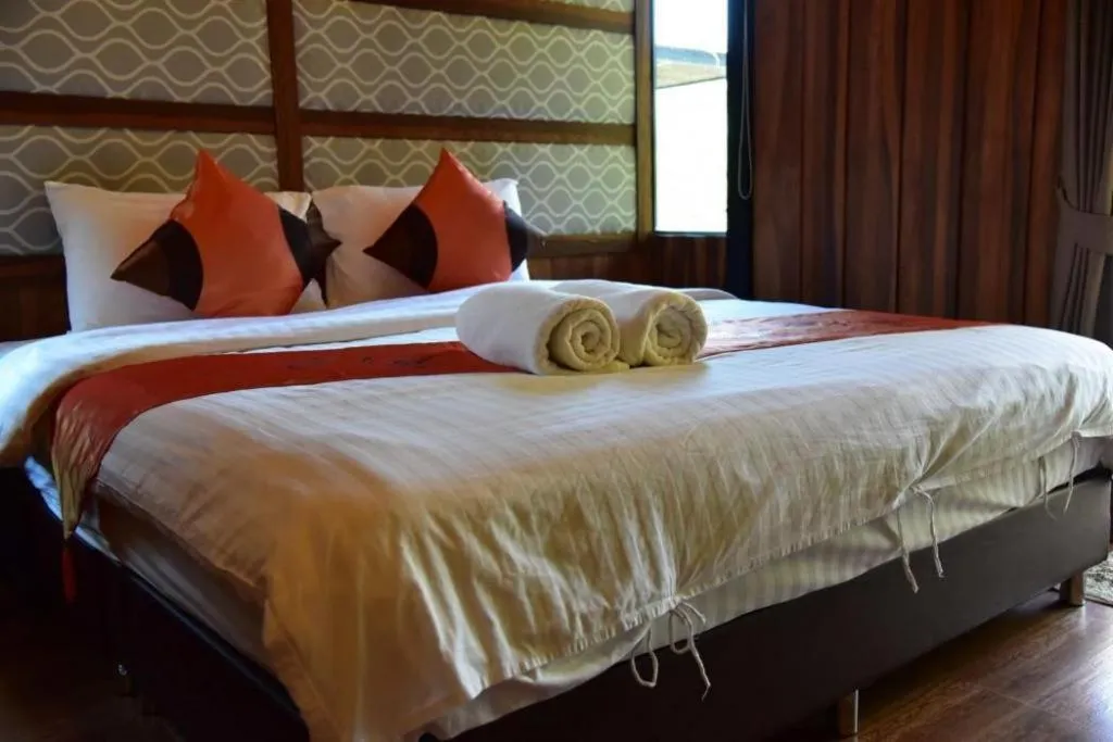 Bed in Dusit Talai Resort