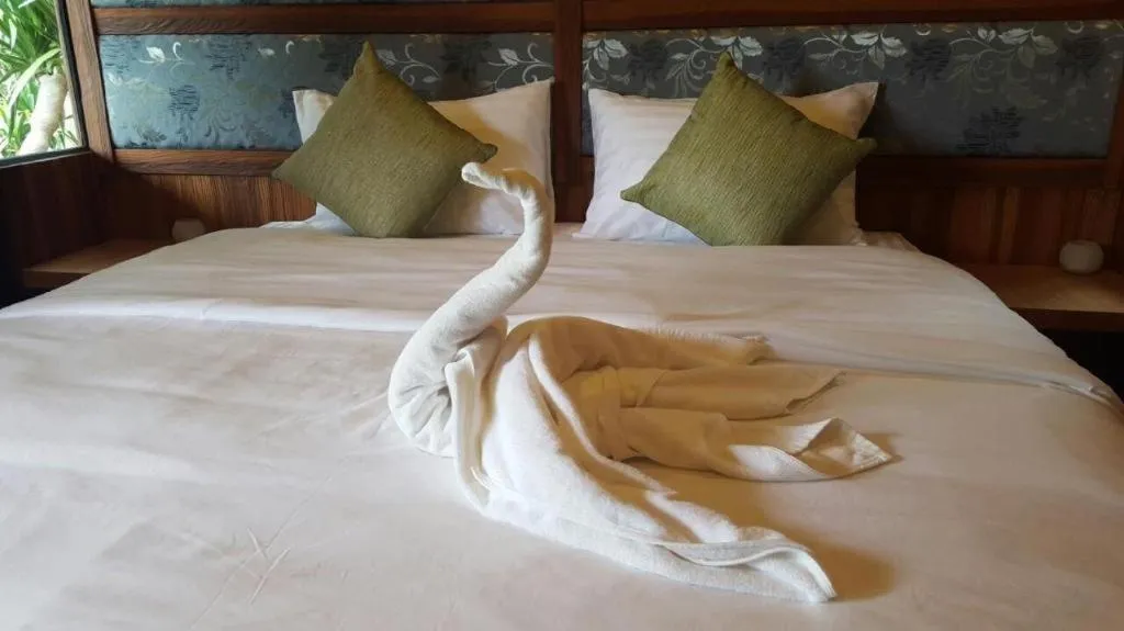 Bed in Dusit Talai Resort