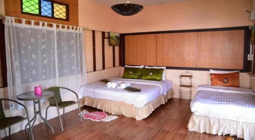 Bed in Dusit Talai Resort