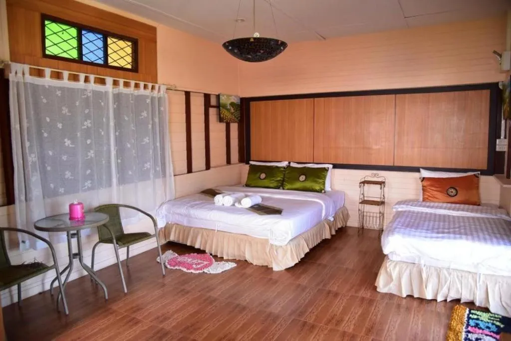 Bed in Dusit Talai Resort