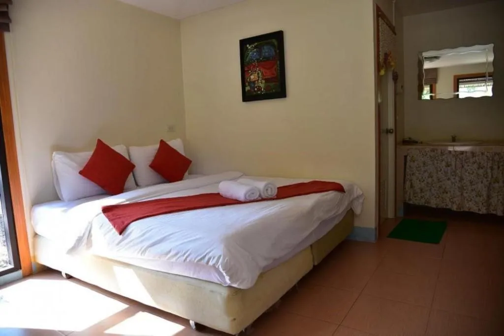 Bed in Dusit Talai Resort