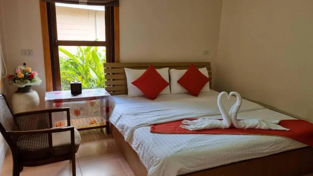 Bed in Dusit Talai Resort