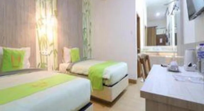 Bed in Hotel Huswah Airport