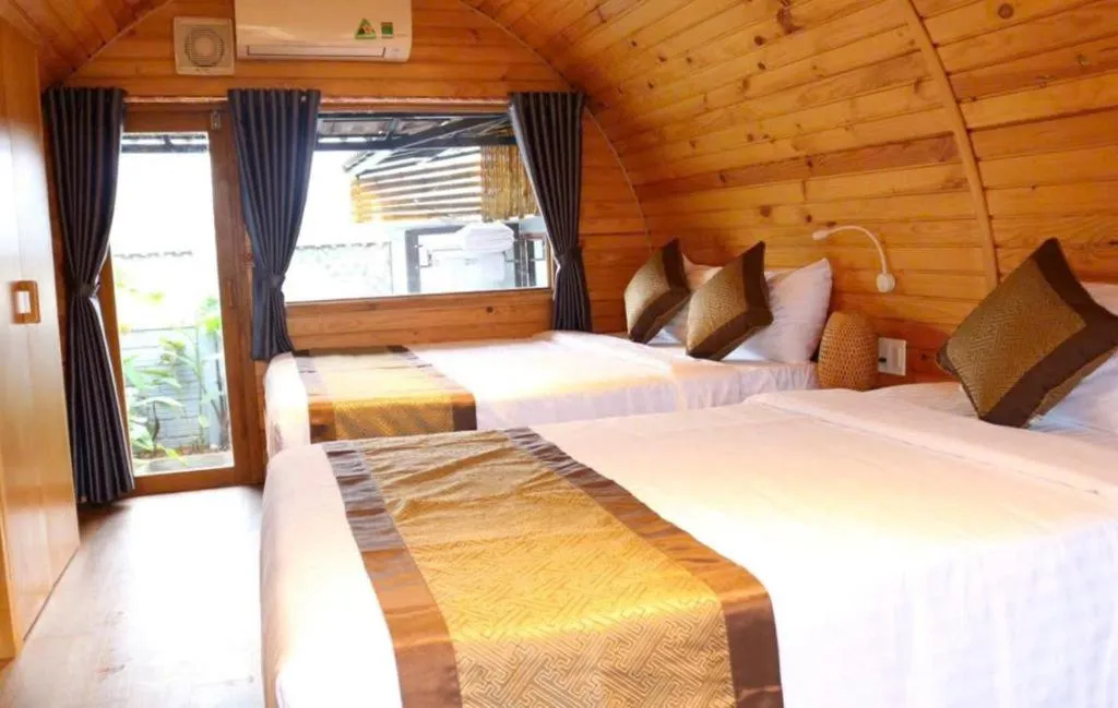 Bed in Doan Gia Resort