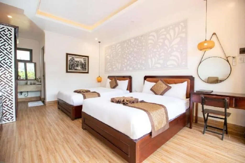 Bed in Doan Gia Resort