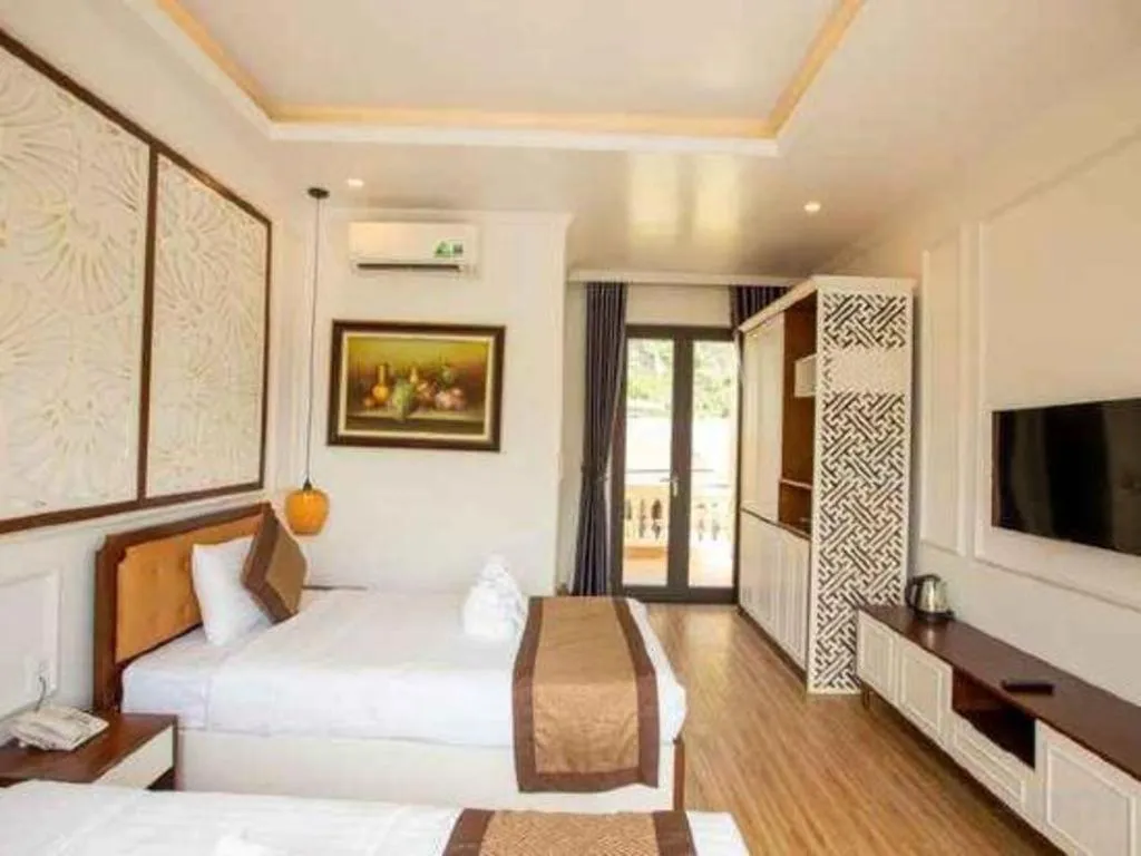 Bed in Doan Gia Resort