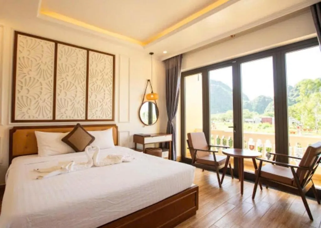 Bed in Doan Gia Resort