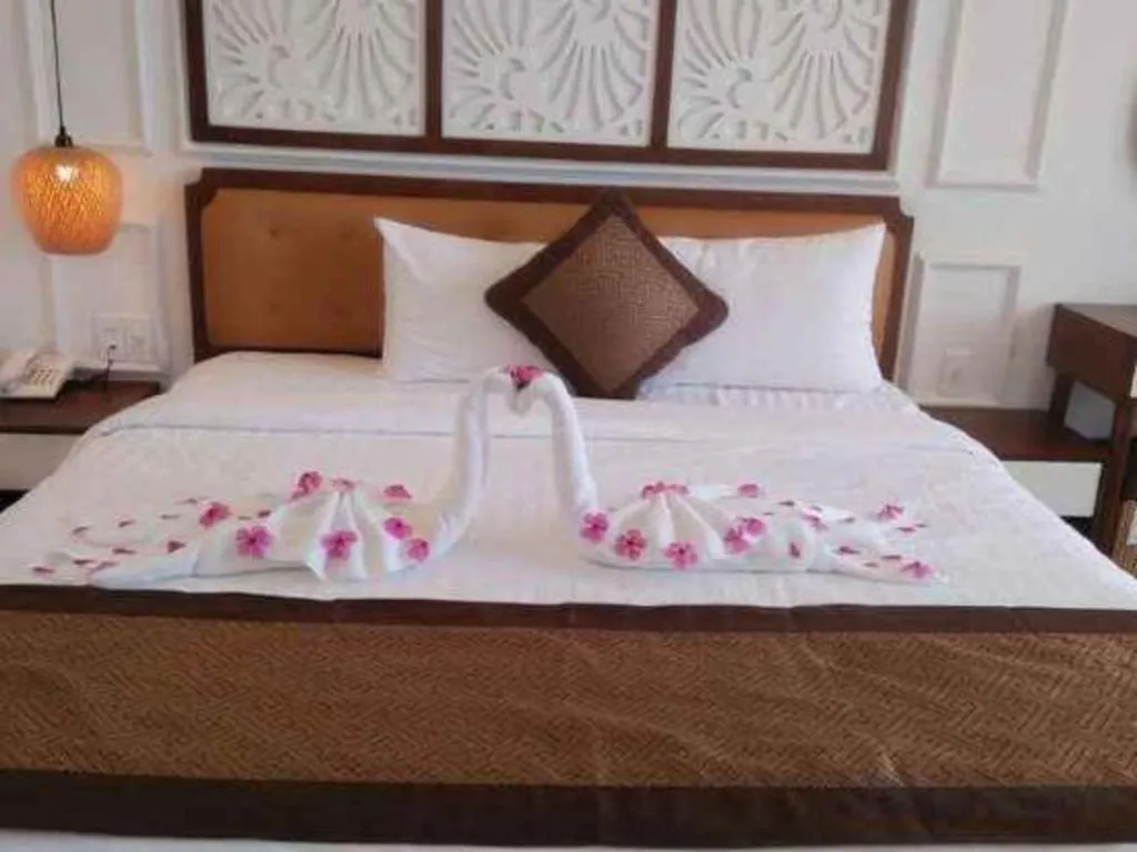 Bed in Doan Gia Resort