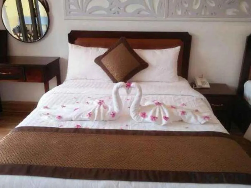 Bed in Doan Gia Resort